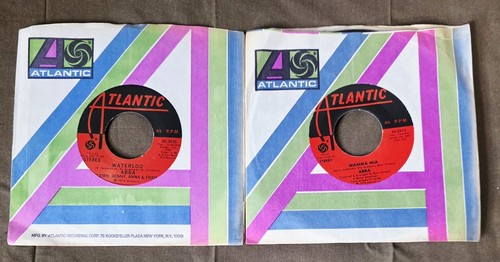 Vintage abba 45s - abba, 7"