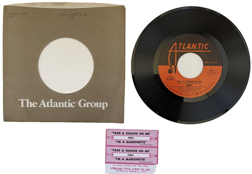 Abba take chance me - –,