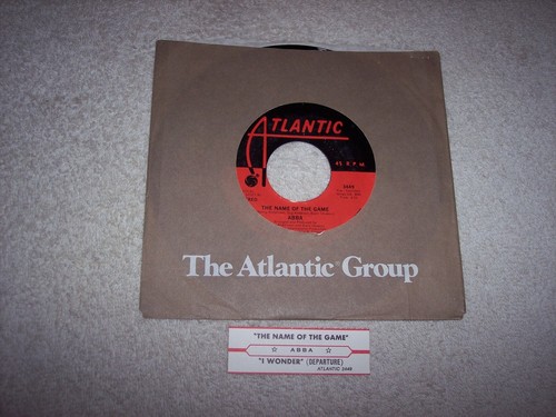 Abba the name of - name, game