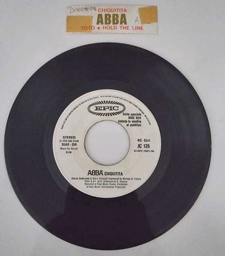 Abba chiquita toto jukebox - abba, /